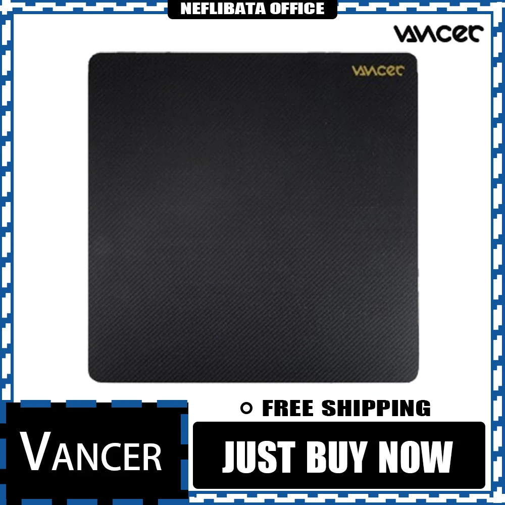 

Vancer TRIGGER Mouse Rubber Pads Laptop Gaming PC Black Computer for Pad Mouse School Supplies Desk Set Office Accessories Gift