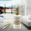 Soap Pump Liquid Pump Head Lotion Dispenser Head Round Head 28 Thread Bath Bottle Press Nozzle ABS Lotion Pump Head 4