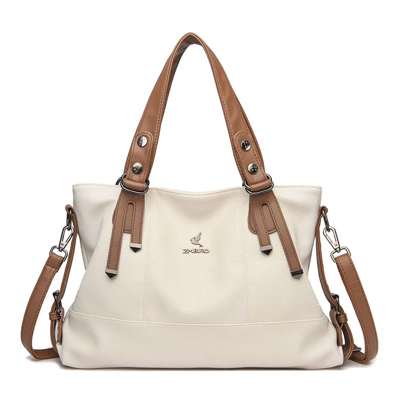 thumbnail image 1 of Bolso de mano de lujo para mujer, bolso de hombro de diseñador para mujer, nueva cartera y bolso de mano 2023, bolso de mano de cuero de alta calidad, bolsos de mujer, 1 of 4