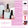 Phoenixy Gel Nail Polish With Lamp Kit 10/20 PCS Gel Polish Red White Pink Colors Gel Varnishes Semi Permanent Complete Nail Set 4