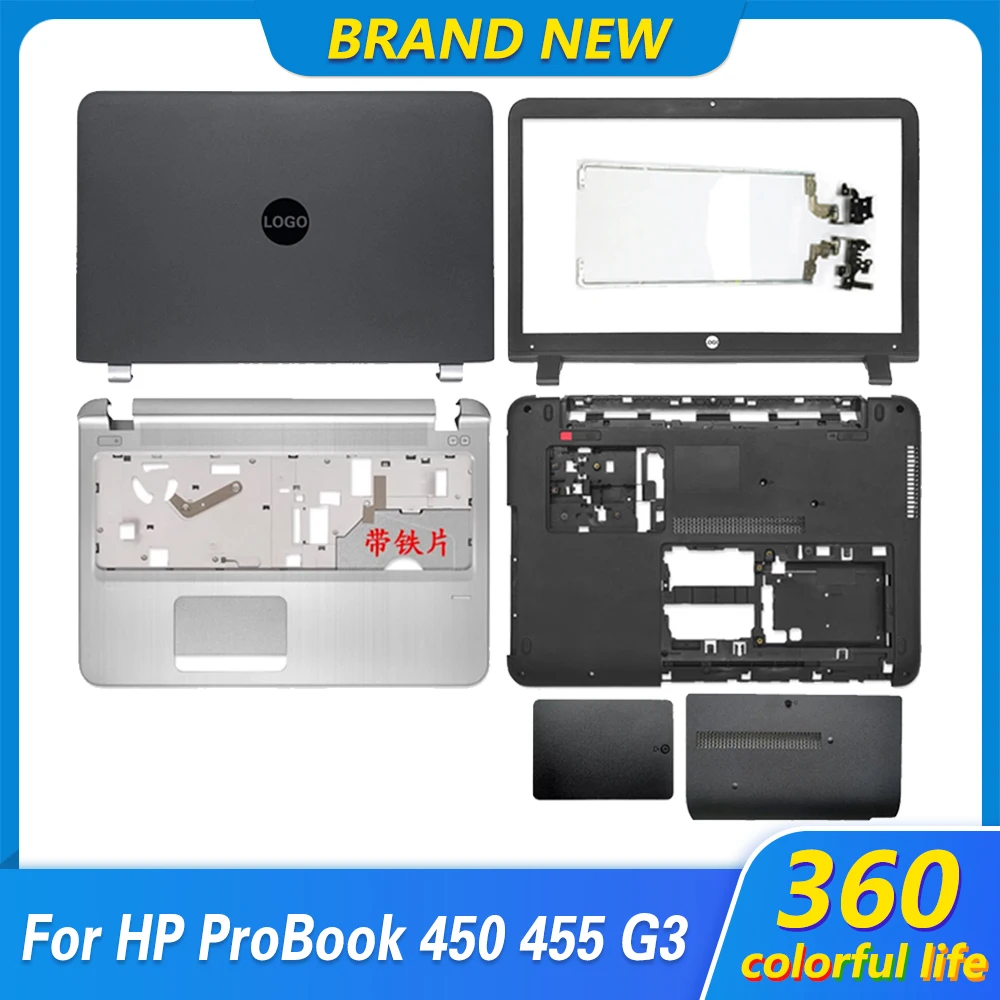 NEWLaptopTopCaseForHPProBook450G3455G3LCDBackCoverFront