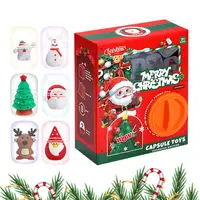 Christmas Egg Twisting Christmas Eggs Mini Vending Machine Children's Funny Egg Toys Egg Claw Machine For Boys Girls Teens Kids 1
