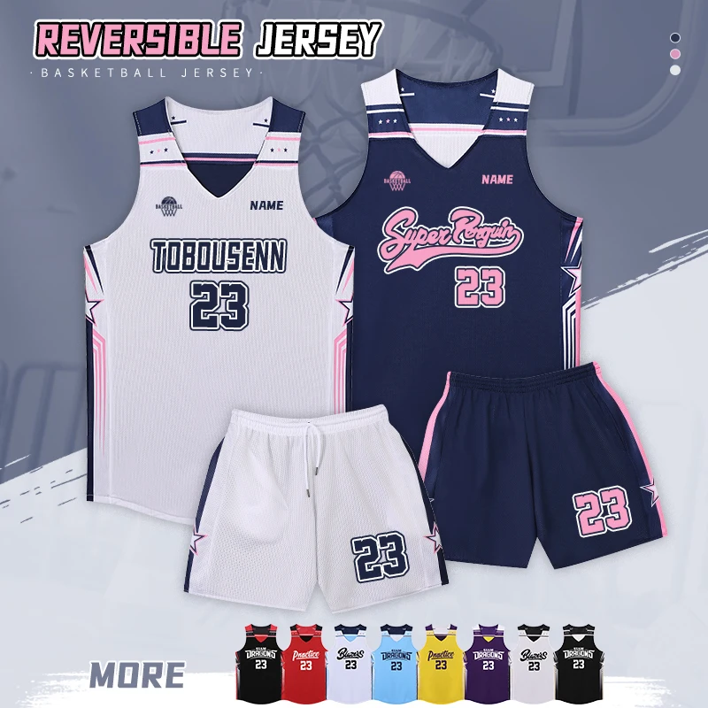 Basketball Jerseys For Boy School Team Training Kids basketball jerseys