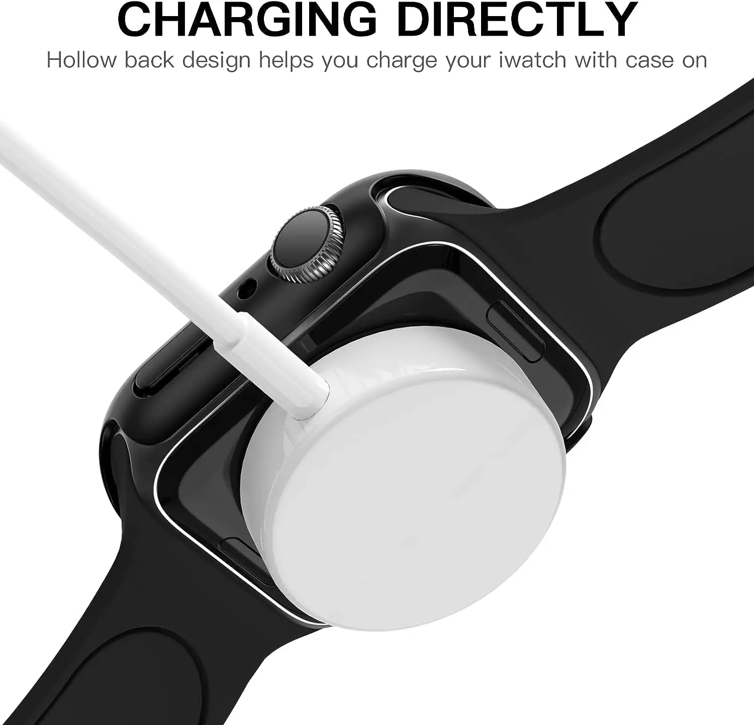 MroTech Cover Compatibile con iWatch 44 mm Custodia con Protezione per