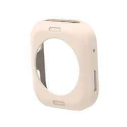 Silicone Shockproof Bumper Shell Protector Case for Huawei Fit 4 (Ivory White)