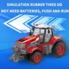 1:24 Farmer's Car 2.4G Remote Control Electric Ransport Truck Dump Truck Water Tanker Children's Remote Control Car Gift 4