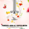 VEVOR Ice Cream Blender High-Speed Ice Cream Maker Mixer Stir Machine Stepless Speed Adjustment Stainless Steel Ice Cream Shaker 3
