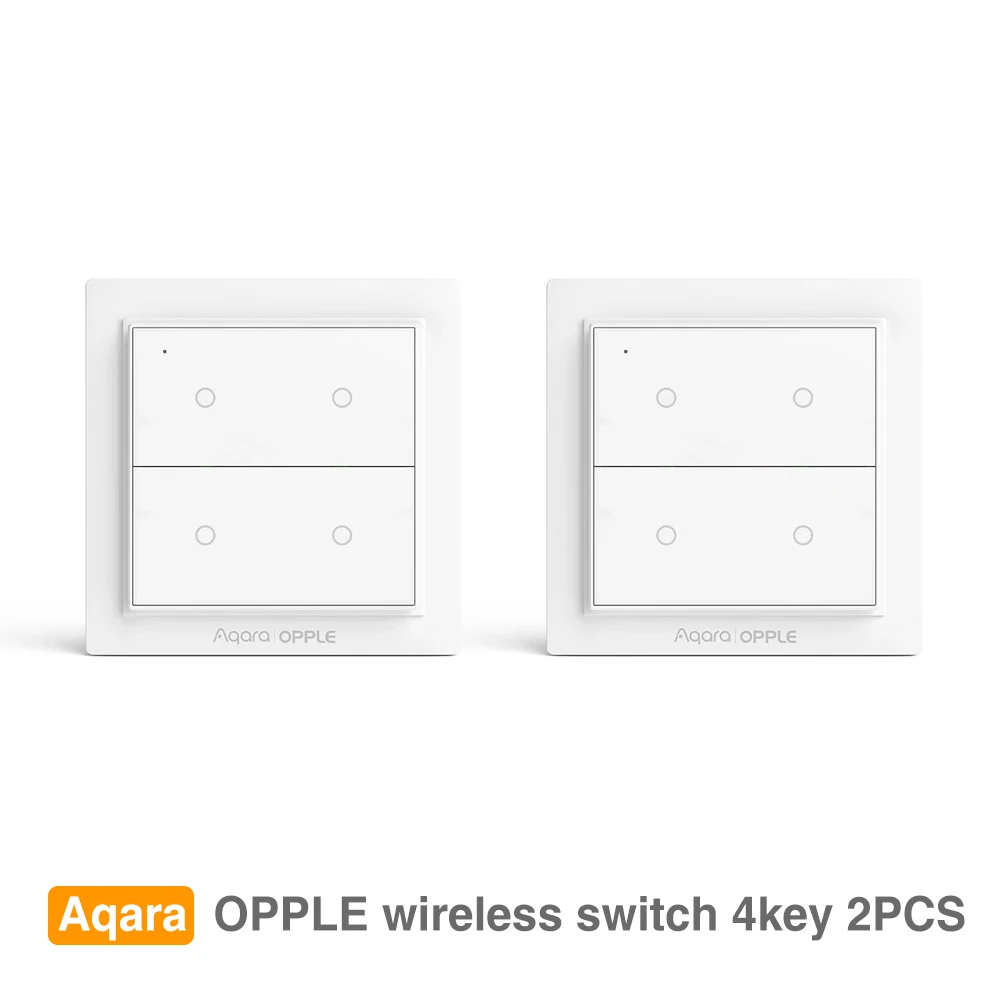 Aqara Opple Wireless Switch Magnetic Smart Light Switch App Control Wireless Wall Switch No Wiring Required for Mihome Mijia App 