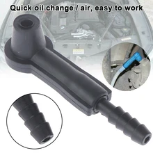 

1Pc Auto Car Brake Fluid Replace Tools Pump Oil Bleeder Exchange Air Equipme Brake Oil Exchange Tool Rubber Black Accessories