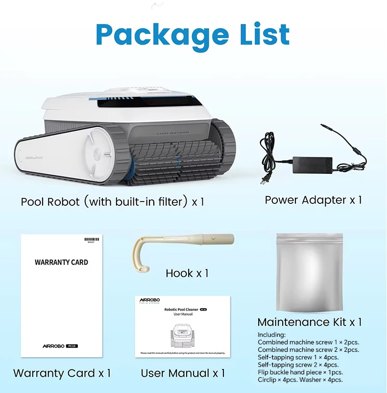 Pool Robot Features