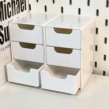 3-Tier Desk Organizer with Drawers 1