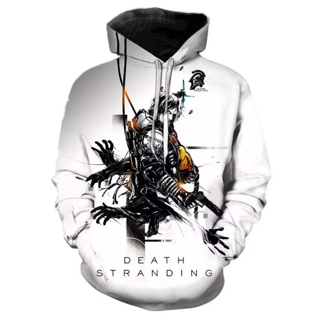 thumbnail image 1 of Popular Game Death Stranding 3D Printed Men's Hoodie Casual Long Sleeves Oversized Outdoor Pullover Sweatshirt Unisex Clothing, 1 of 5