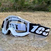 Lunettes de moto de haute qualité, lunettes de course de motocross, lunettes de cyclisme, lunettes de VTT, 100 3