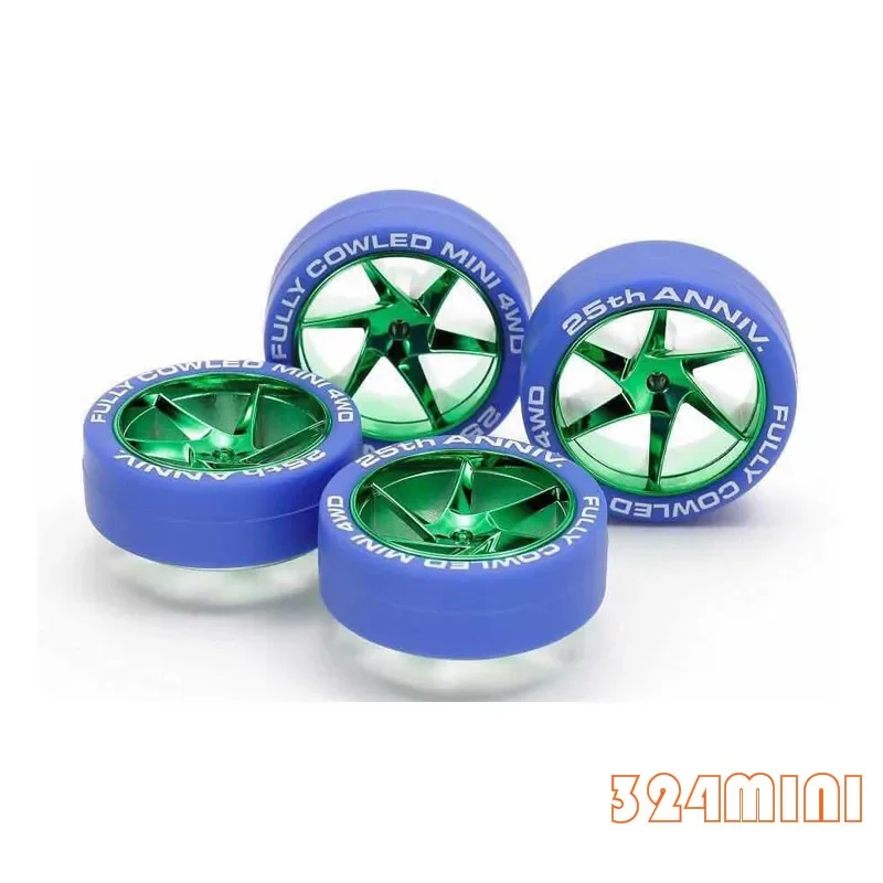 Originale Tamiya Parti 95504 Di Medio Diametro Pneumatici/Ruote Per Tamiya Mini 4Wd Auto Da Corsa