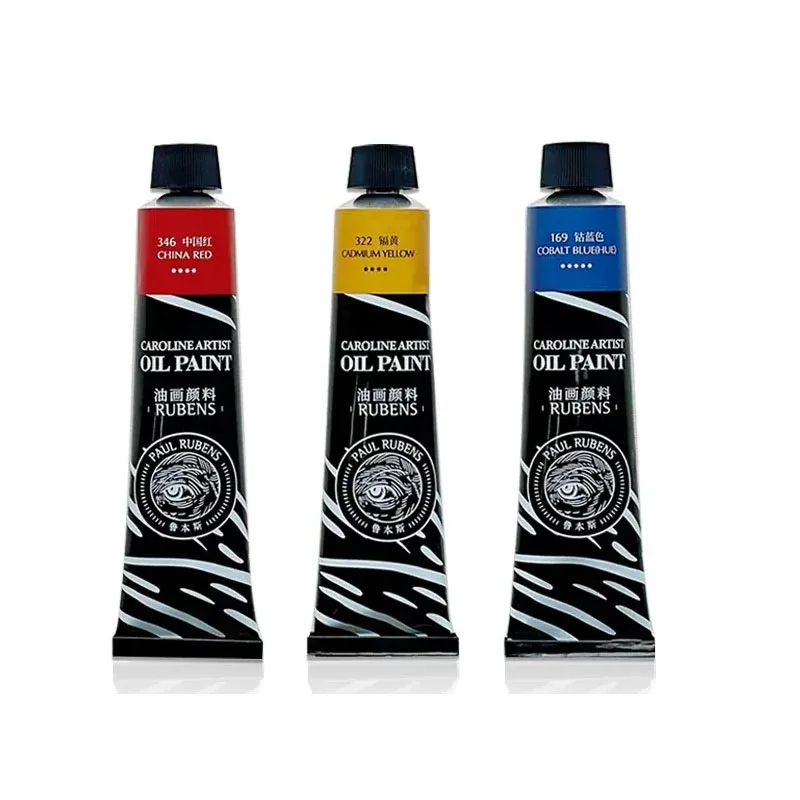 Paul Rubens Carolin Oil Paint 60ML Professional Red/Blue/Green Oil Color Painting Material Art Supplies for Artist oil paint