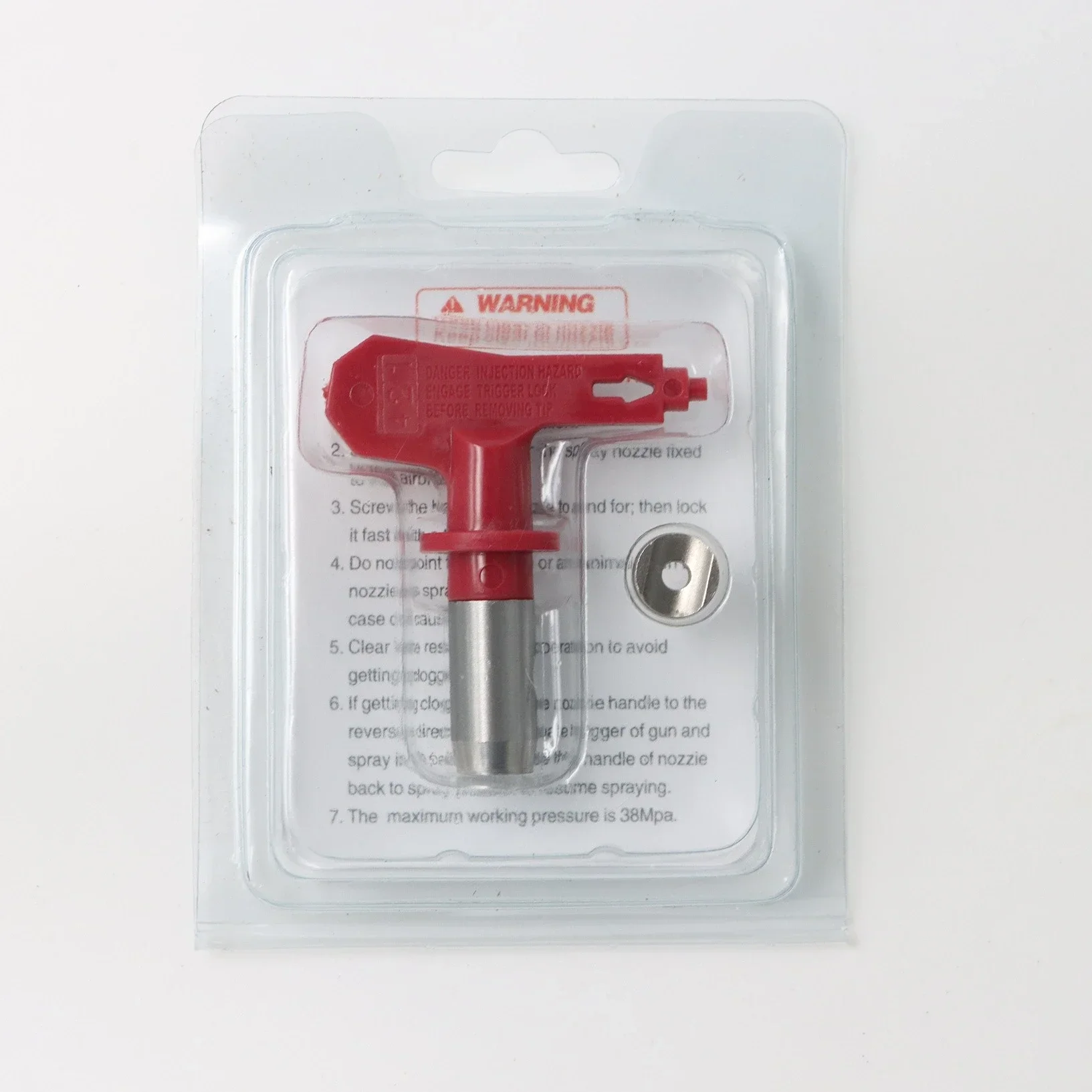 Tpaitlss-Pistolet pulvérisateur sans air, buse d'étanchéité, pointe de la série rouge, pulvérisateur de peinture, outils électriques de jardin