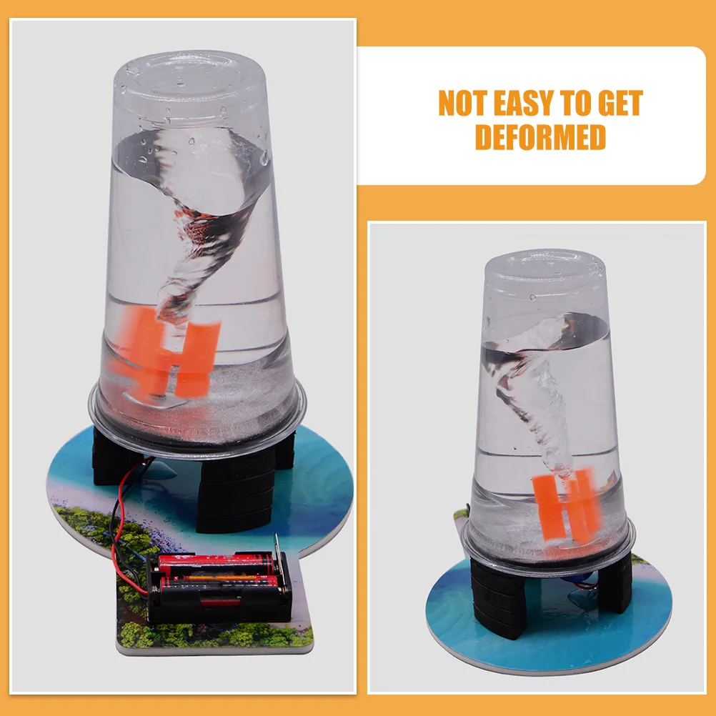 Electric Tornado Toys Kit Physics Making Preparedness Tornado-Maker Plaything Plastic Simulator Primary School Weather