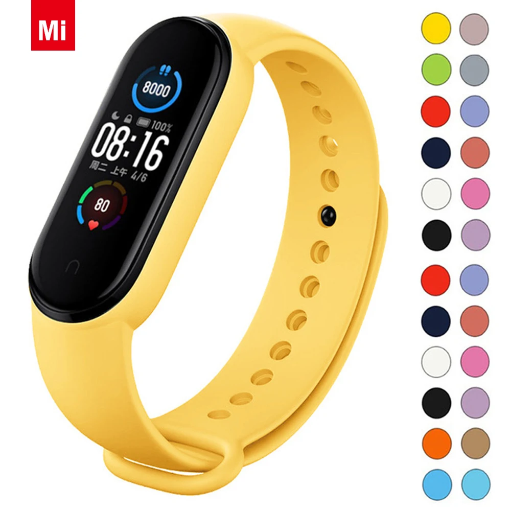 Cinturino Mi Band 7 Cinturino Solo Loop Per Xiaomi Mi Band 6/5/4/3 - Elastico In Nylon Regolabile, Comodo E Sportivo Ricambio Cinturino Sportivo - Foto 2