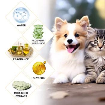 Moisturizing Dog Shampoo Flea Control 4