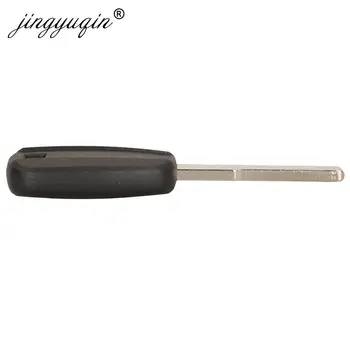 Keyforkess 10 pz per Fiat Key Shell nero vuoto per Fiat 500 Ducato Transponder chiave Uncut SIP22 /GT10/GT15R sostituzione lama - Jingyuqin 10 pz per Fiat Key Shell nero vuoto per Fiat 500 Ducato Transponder chiave