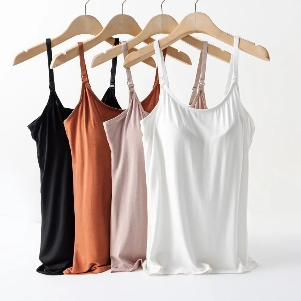Maternity Tank Top Pregnant Women Breastfeeding Sling Vest
