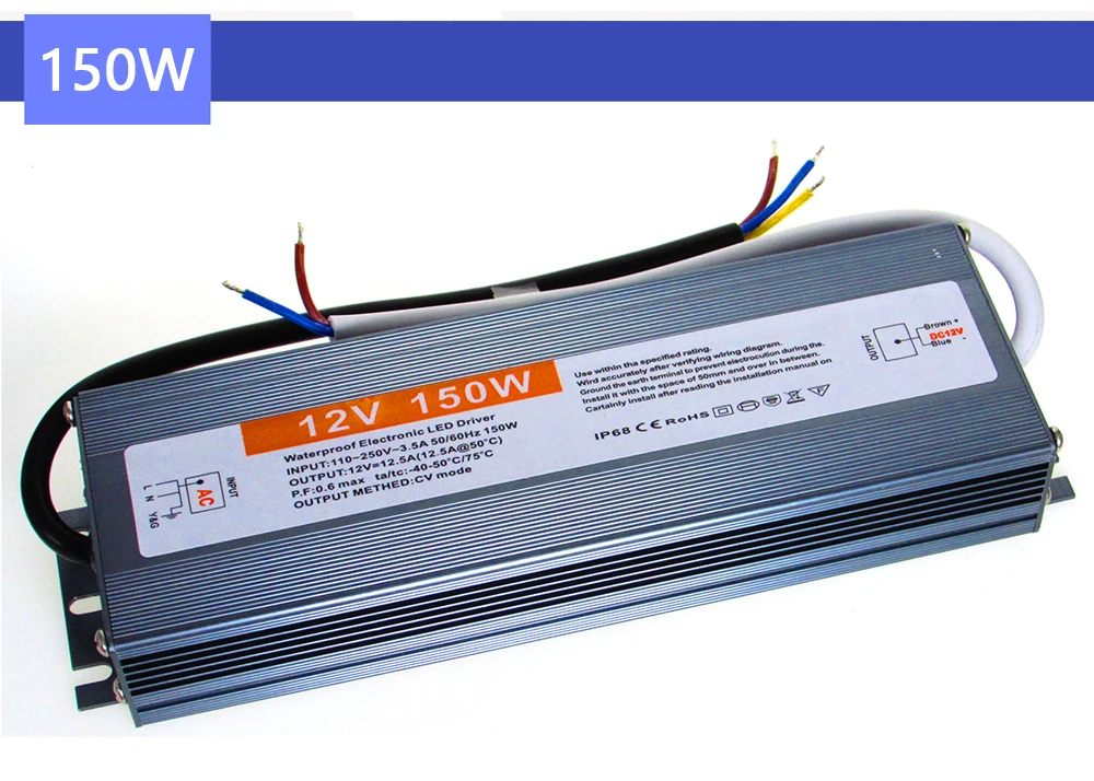 Transformer 220V To 12V 24V for Outdoor Waterproof Lighting power transformer