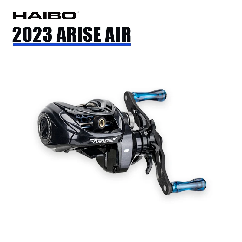 Haibo 23 NEW ARISE AIR/ELITE AMC+ Baitcasting Fishing Reel Carbon Fiber  HandIe 11B+1RB Carretilha De Pesca Long Casting