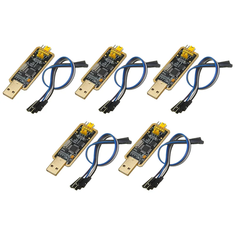 

5X FT232 FT232BL FT232RL FTDI USB 2.0 to TTL Download Cable Jumper Serial Adapter Module