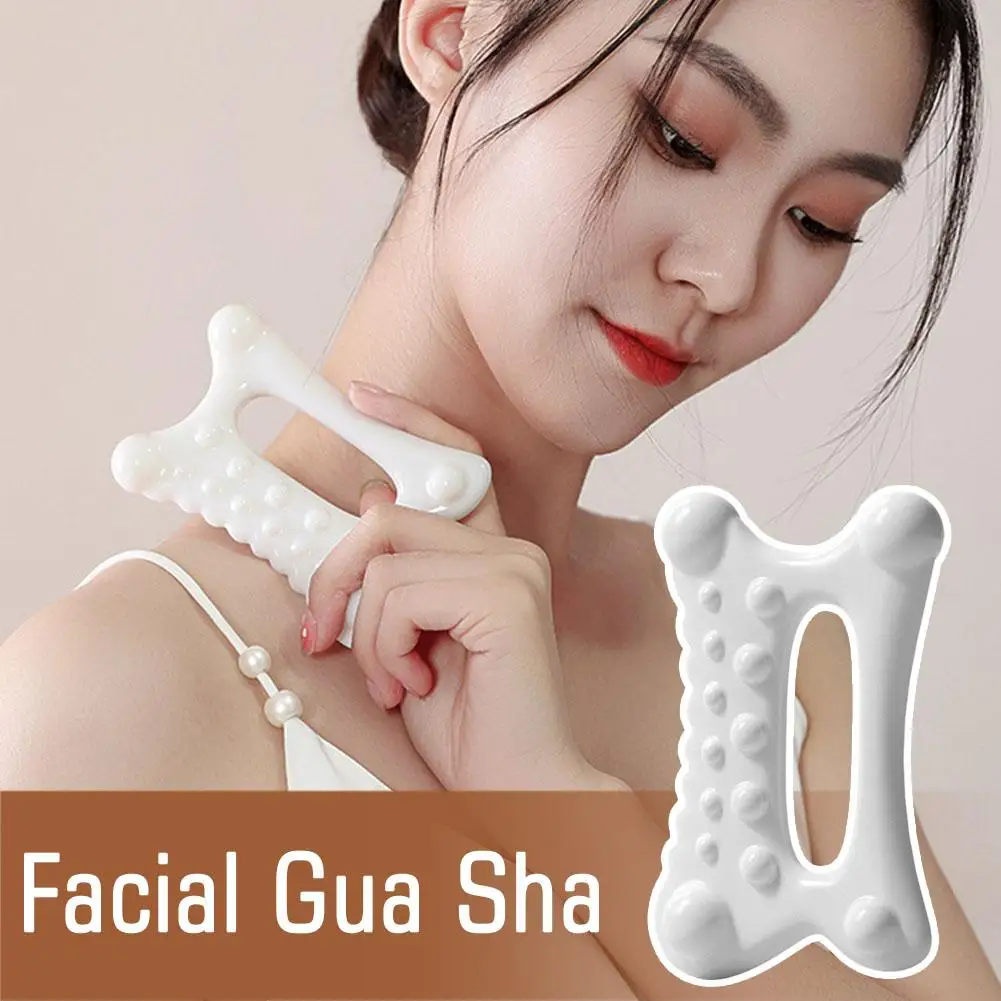 

Facial Gua Sha Massage Board Resin Reduce Fat Static Free Full Body Face Scraping Plate Beauty Health Skin Care