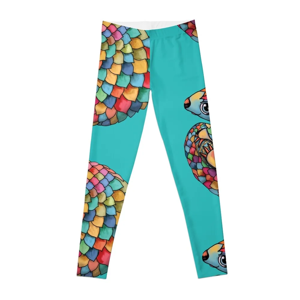 

Rainbow Pangolin Leggings sport legging Pants sport Womens Leggings