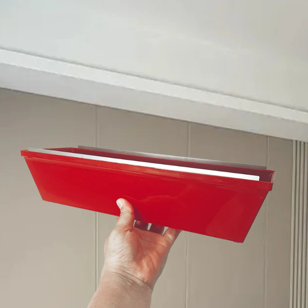 Plastic Drywall Mud Pan Scraping Bar Sheetrock Mud Pan Spatula Drywall Pans Lightweight Tool for Quicker Cleaning