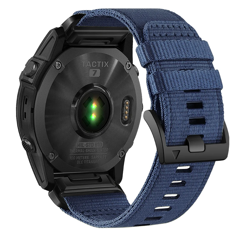 Nylon QuickFit Watchband - 26/22mm Universal Wristband Strap