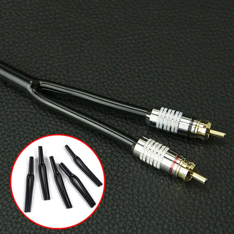 5Pcs Speaker Audio Cable Wire HiFi Cable Pants 6/7/9mm No Shrinkable