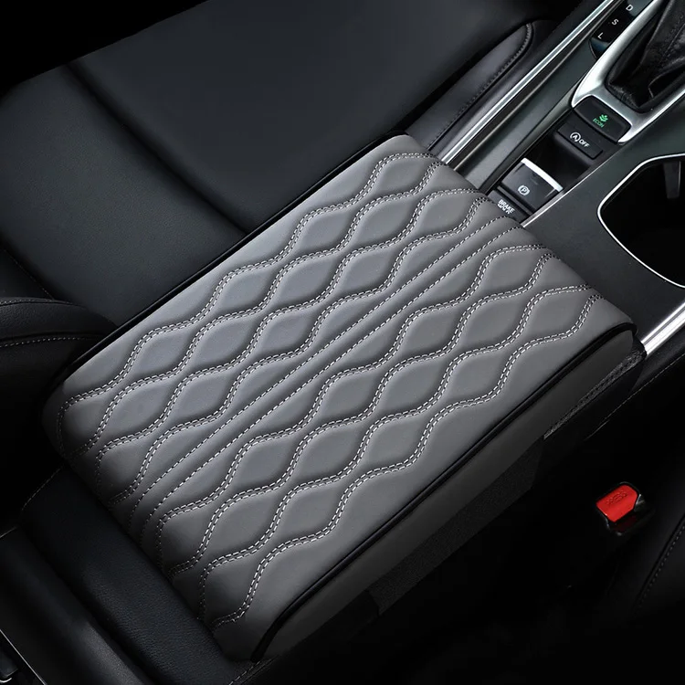 thumbnail image 1 of Reposabrazos para coche de 5 cm de grosor SEAMETAL, cojín de espuma viscoelástica 3D suave, soporte para codos, funda protectora para consola central, 1 of 5
