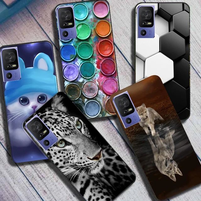 For TCL 40 SE Case 6.75 inch For TCL 40 SE Cover Marble Soft Silicone Clear  Bumper Phone Case Fundas For TCL 40 SE Coque Shell - AliExpress