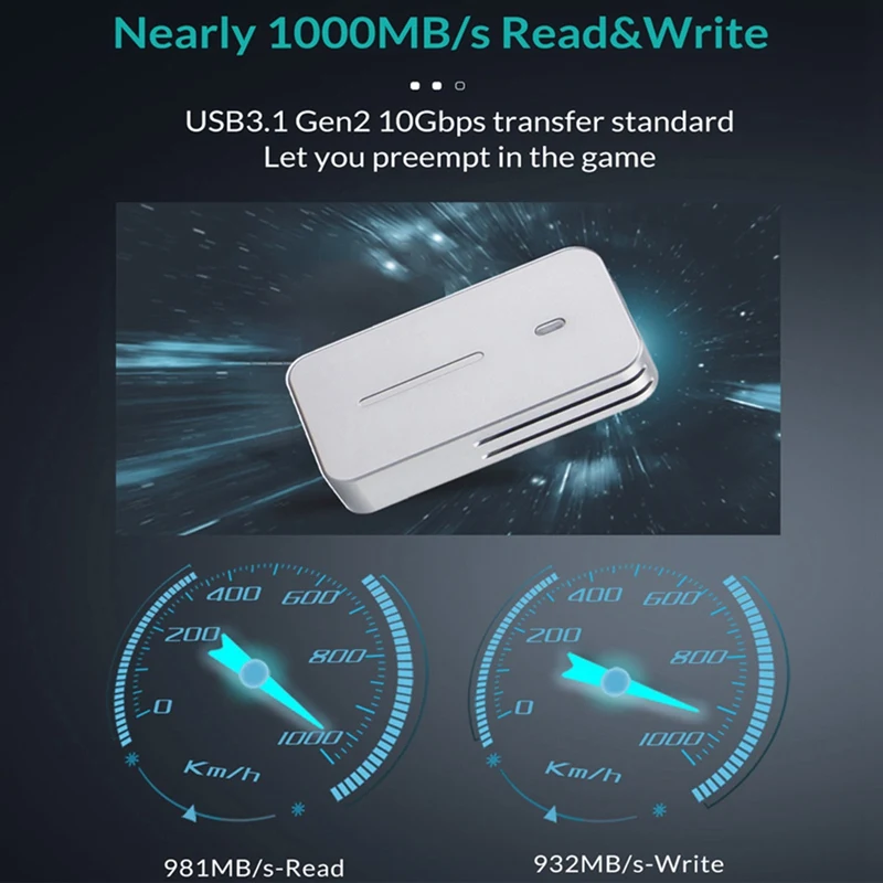 Nvme to USB , USB 3.2 Gen2 USB C  ̽ ڽ, M2 2230 Nvme SN740, 10Gbps