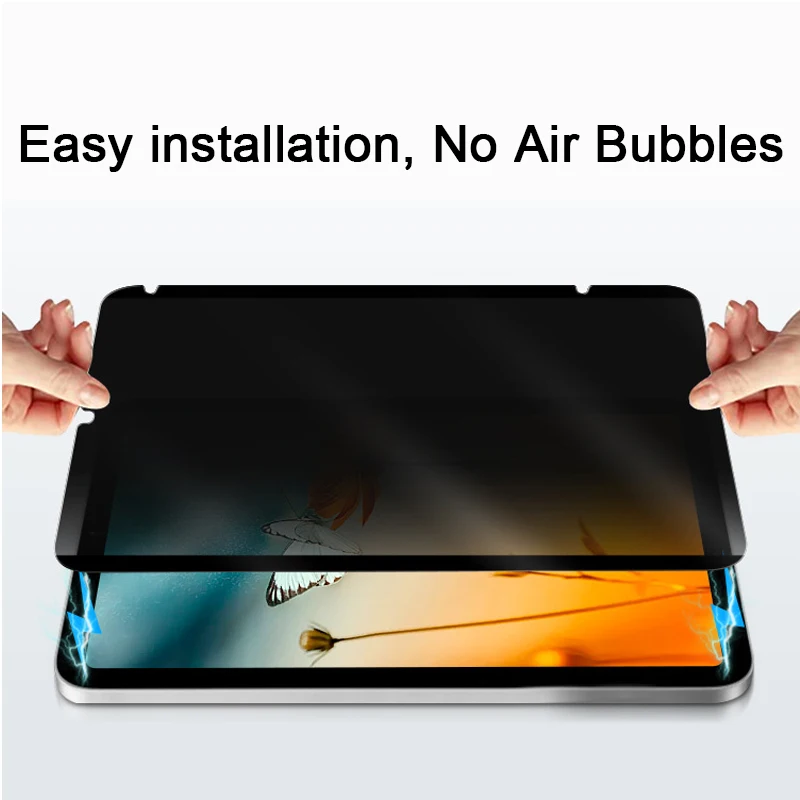Magnetic Privacy Screen Protector for iPad 10.2 Pro 11 12.9 Air 9.7 10.9  10.5 Mini 5 6 Anti-peep Filter Removable Drawing Film
