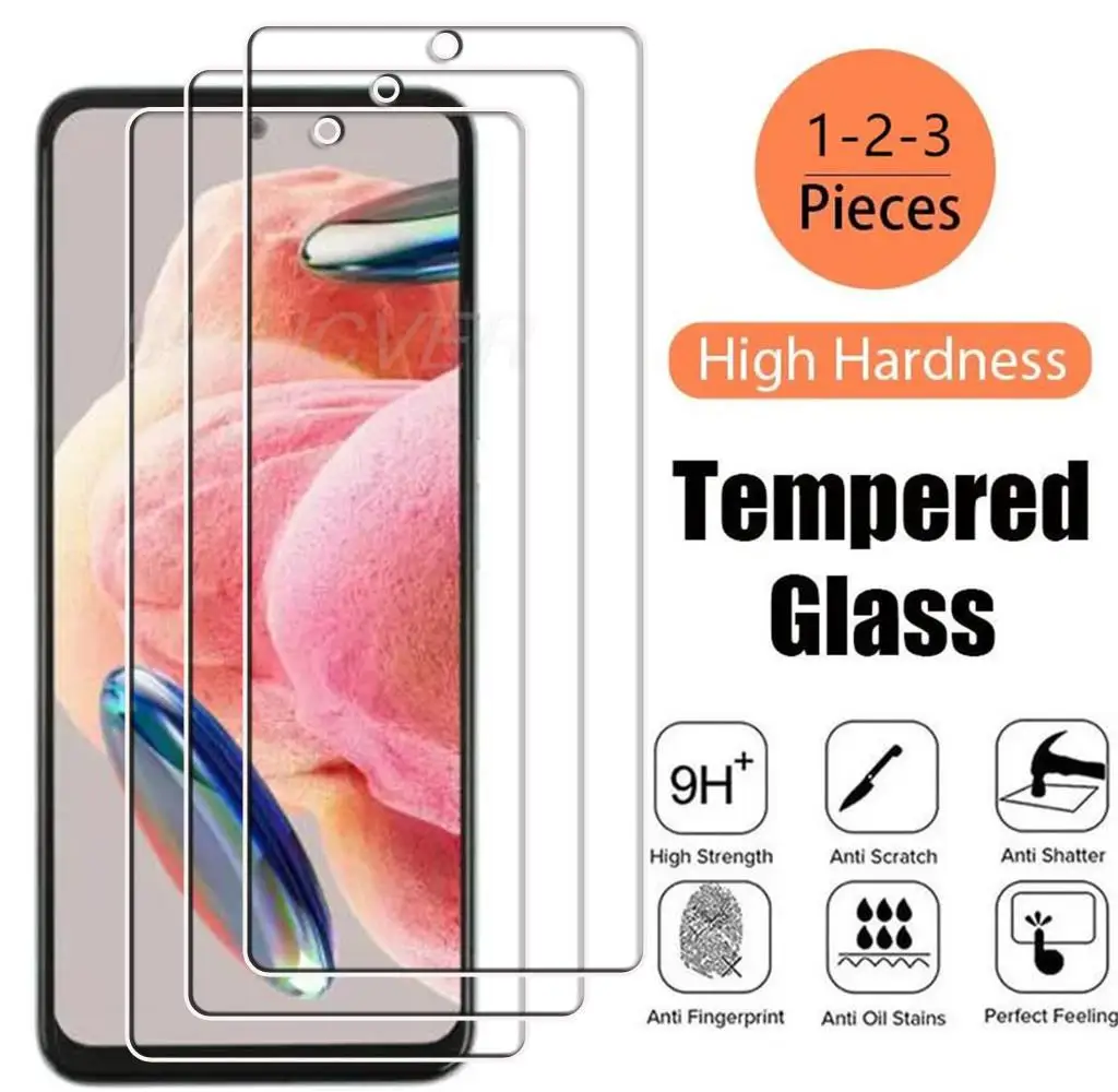 

Закаленное стекло для Xiaomi Redmi Note 12 4G 6,67 "2023 23021RAAEG 23021RAA2Y, защитная пленка для экрана, Защитная пленка для телефона