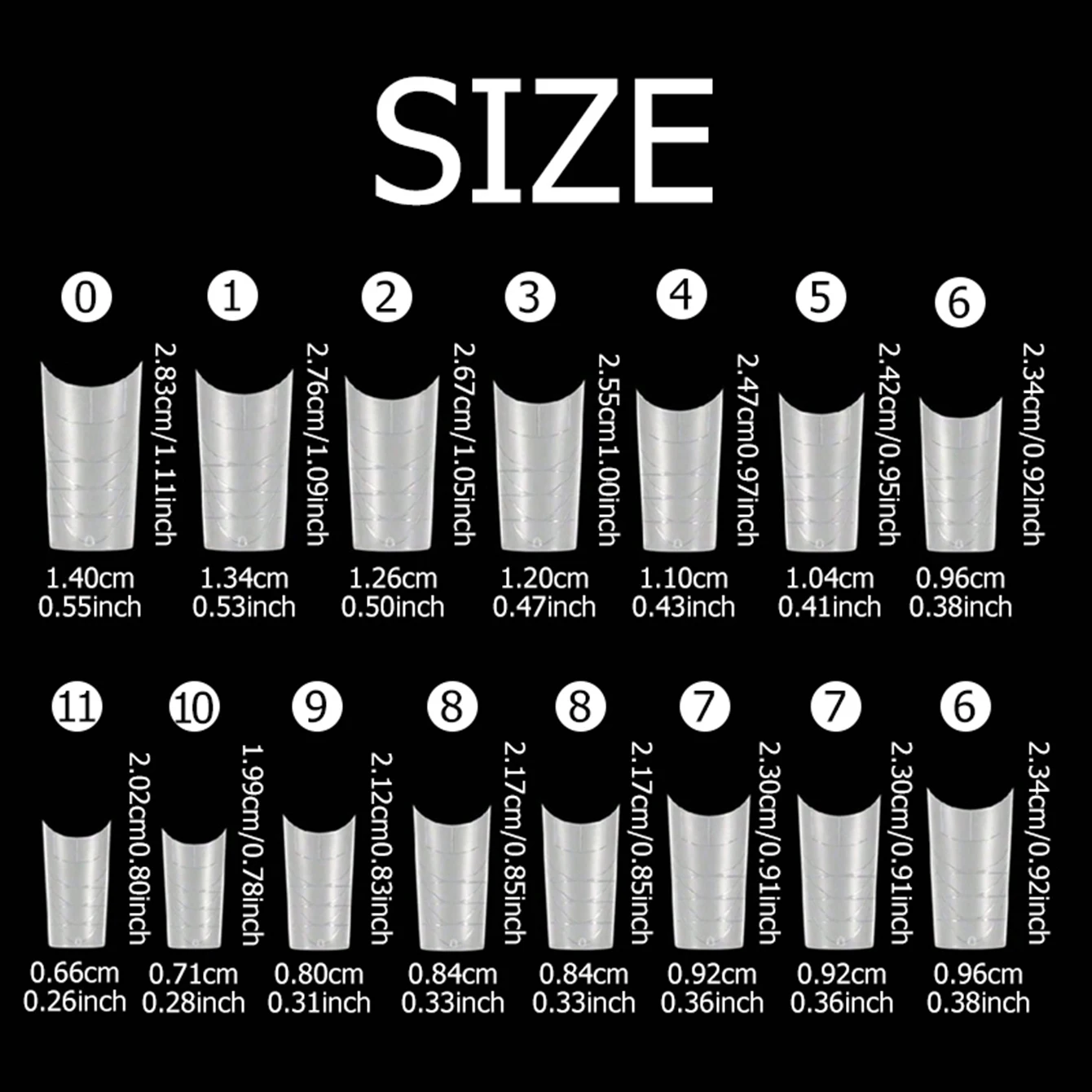 150 Stück klare Zehennägel zum Aufdrücken mit Nagelkleber-Set, keine Feile, matte Gel-Zehennagelspitzen, vollständiges Nagelset zum Aufdrücken, niedliche Nagel-Charms – Detail 10