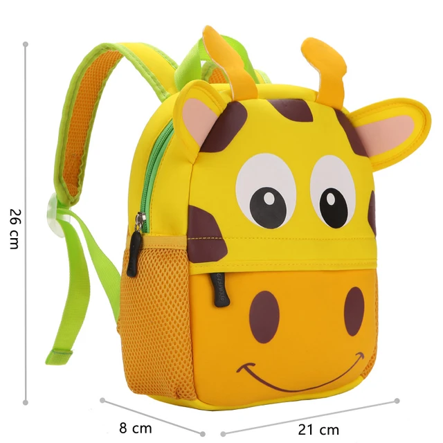 Mochilas escolares 3D para niños y niñas de 2 a 5 años, mochilas de  guardería con