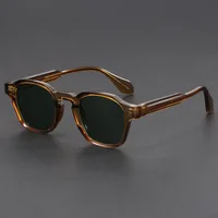 Lunettes de soleil rétro de Style coréen pour femmes, monture épaisse TR90, carrées, UV400, tendance, marque de luxe, pour la conduite 2
