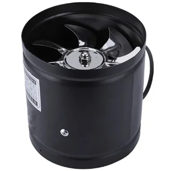 Strong Power 4 Inch Bathroom Exhaust Fan For Home Kitchen Metal Wall Mount Ventilator Toilet Pipe Air Duct Extractor 1