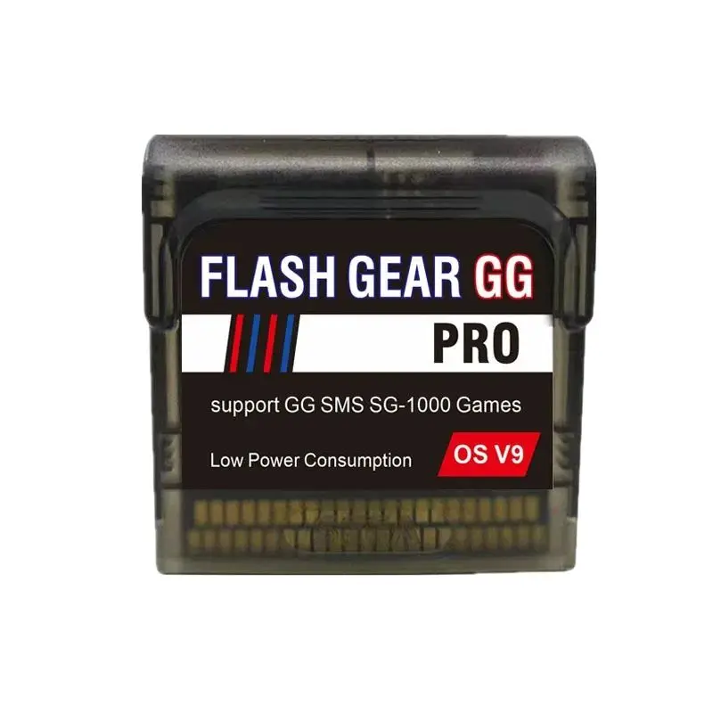 2024 neue Flash-Gear-Spiel kassette für Sega Game Gear GG-Konsole mit 8GB Micro-TF-Karte