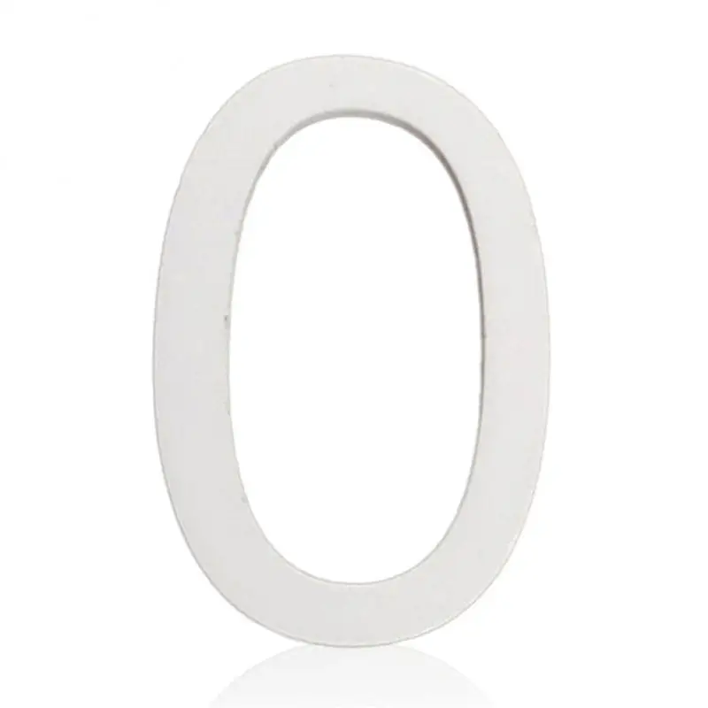 White Number 0