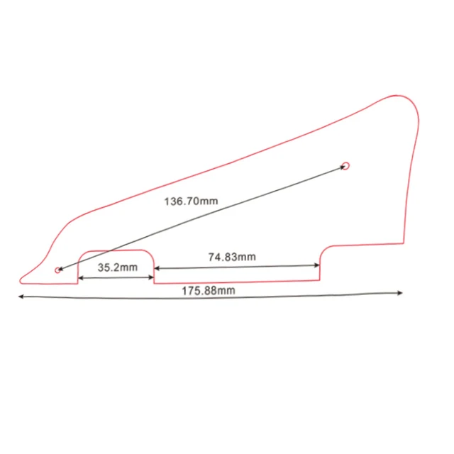 Accessori Chitarra Piastra Jack Gotoh JCB-2 Per Chitarra - Stile - Foto 4