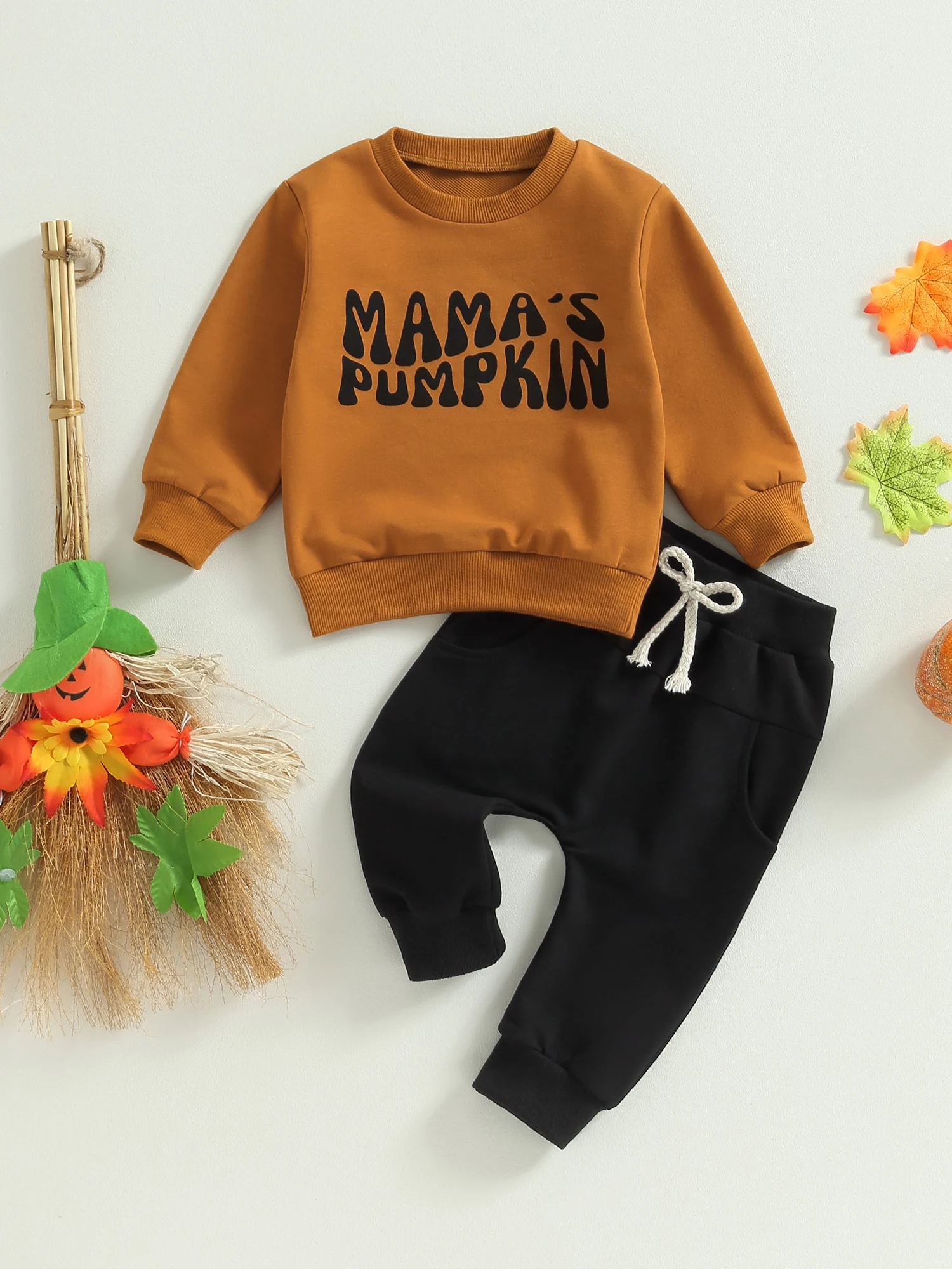 

Baby Girls 2PCS Dress Sets Short Sleeve Floral Print Tops and Ruffled Skirt Sets