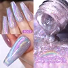 BORN PRETTY Rainbow Holographic Glass Cat Magnetic Gel 6PCS Transparent UV LED Nail Art Gel Semi Permanent Varnish Kit 3