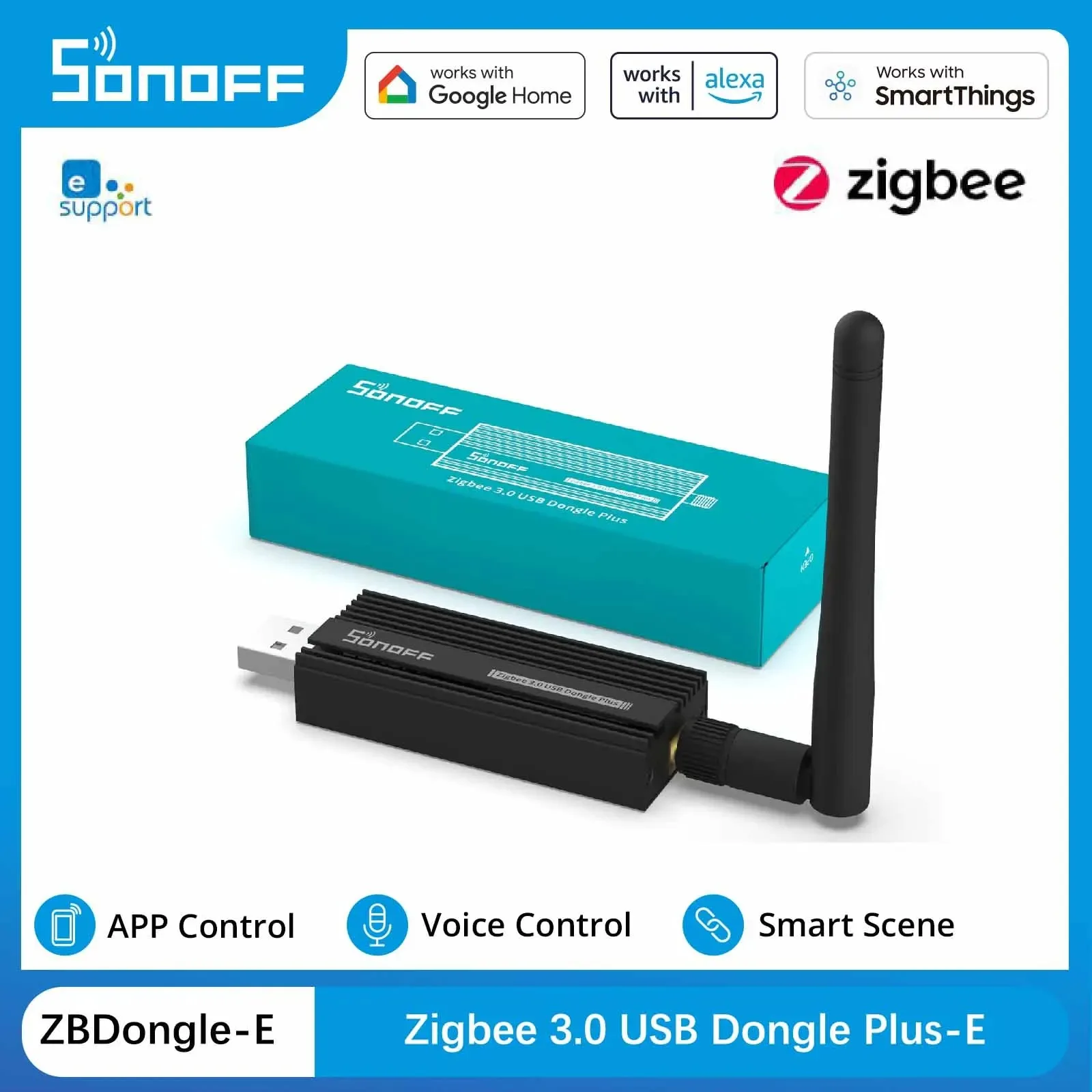 Sonoff Zigbee 3.0 USB Dongle Plus ZBDongle-E
