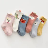 Autumn Winter Thick Warm Baby Stockings Super Soft Middle Tube Socks for Newborn Infant Toddler Boys Girls Mid Calf Long Socks 4