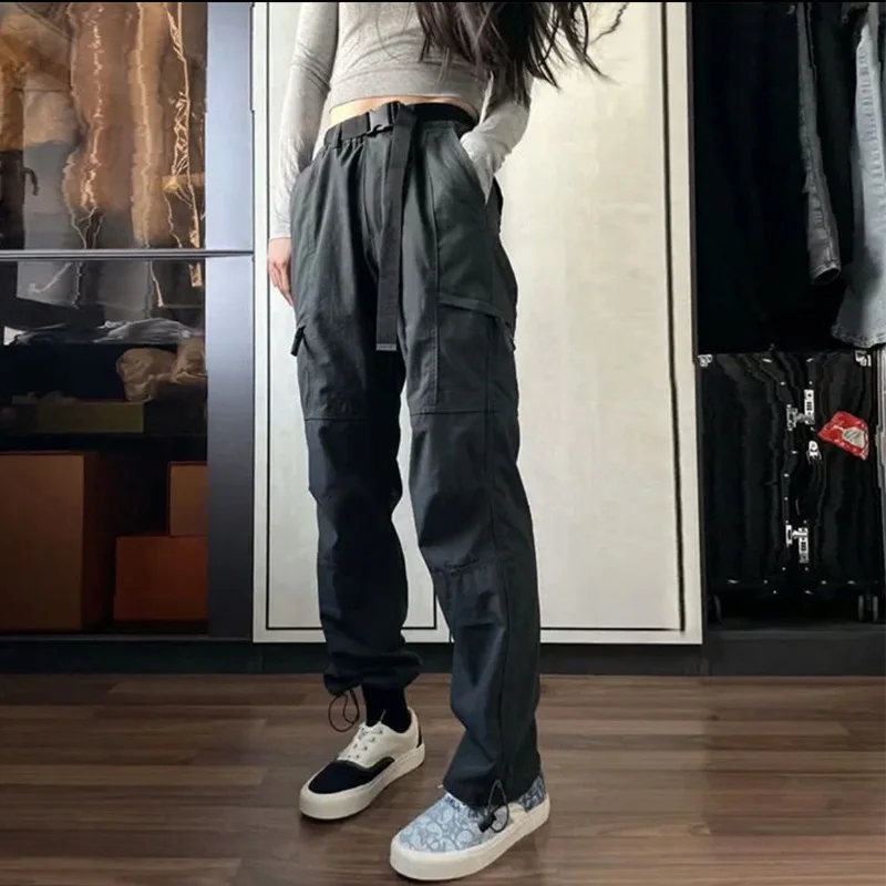 4XL Men Women Cargo Pants Spring Summer Thin Quick Drying Outdoor Hiking Climbing Pants Casual Work Wear Trousers Streetwear